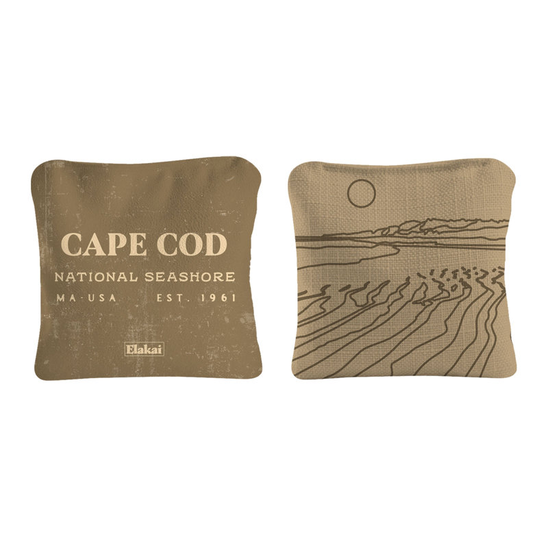 Durasuède Cape Cod National Seashore + Turbo Polyglide Pilote Versacraft, H 6 po x l 6 po x P 1 po, Bleu