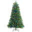Lighted Artificial Pine Christmas Tree-90545563