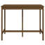  Table de bar en bois de pin massif brun moyen et durable