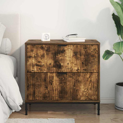 63.5cm W Manufactured Wood Bedside Table