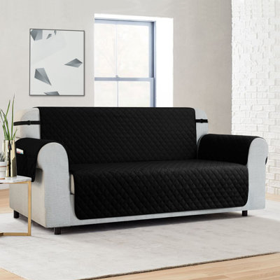 Causeuse réversible matelassée avec poches latérales