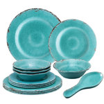 Kinzer Piece Melamine Dinnerware Set - Service for 4