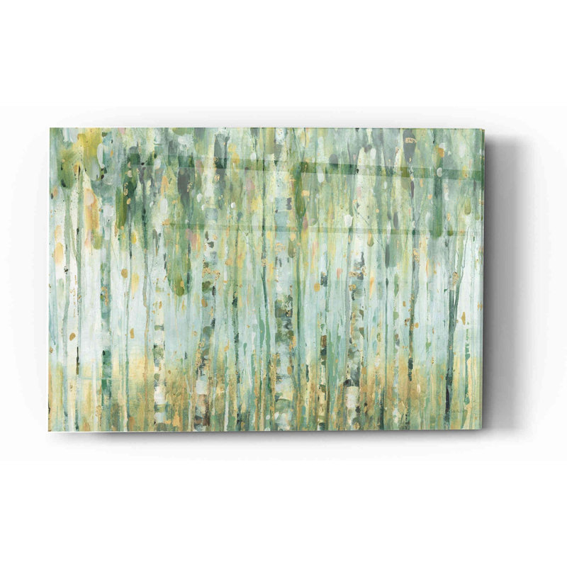 Winston Porter «The Forest I» par Lisa Audit, art mural en verre acrylique, ART-ACR1216, H 16 po x l 24 po x P 0,12 po