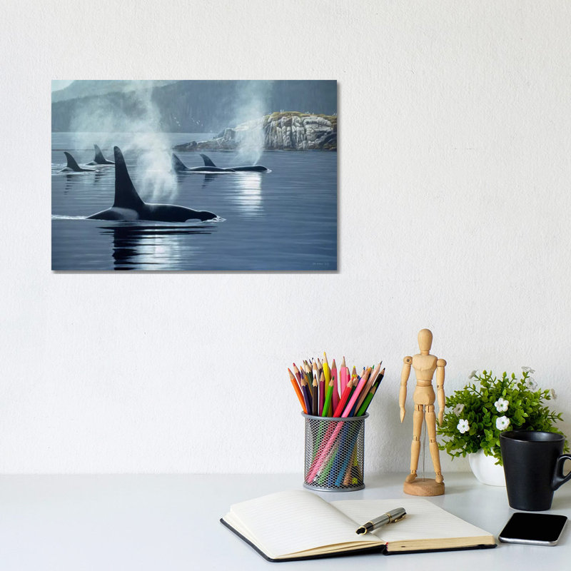 Morning Mist by Ron Parker - Wrapped Canvas Print, 20.32 cm H x 30.48 cm W