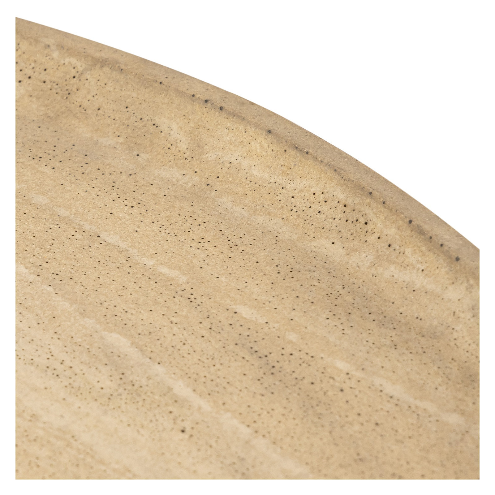 Organic Large Serving Platter Resin, 24" W x 24" D
