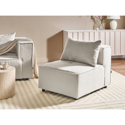 Chandy 1 Seater Boucle Seating Component
