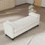 Banc rembourré avec pieds et coussin-131379841-131379842-131379843