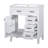 Keyashia 30 " W Freestanding Standard 1 Single Vanity Bathroom Vanity With Ceramic Top-867491522