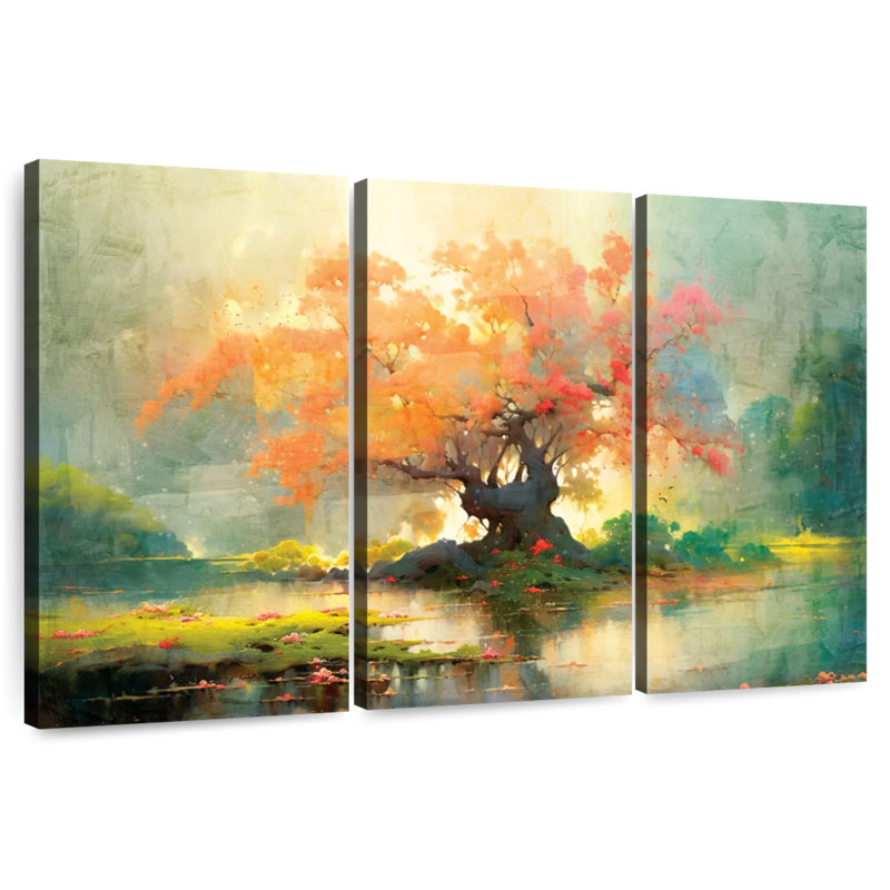 Harnek Enchanted Spring Tree, 20" H x 33" W