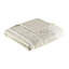 Housse de couette complète 3 pièces avec capitonnage en chenille, style moderne, imprimé, réversible taupe, fermeture à boutons, lavable double / grand, revers uni en coton élégant, machine-124539546-124539548