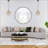 Benson Black Round End Table