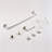 5-Piece SUS304 Bathroom Set: Towel Bar + Ring + Hooks + TP Holder-124897590