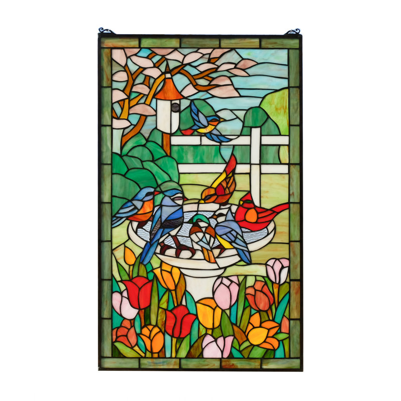 Birds Window Panel