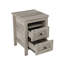 Ensemble de chambre à coucher 3 pièces gris antique-928364538-928364539
