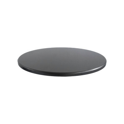 Round Indoor Powdercoated Wood Table Top
