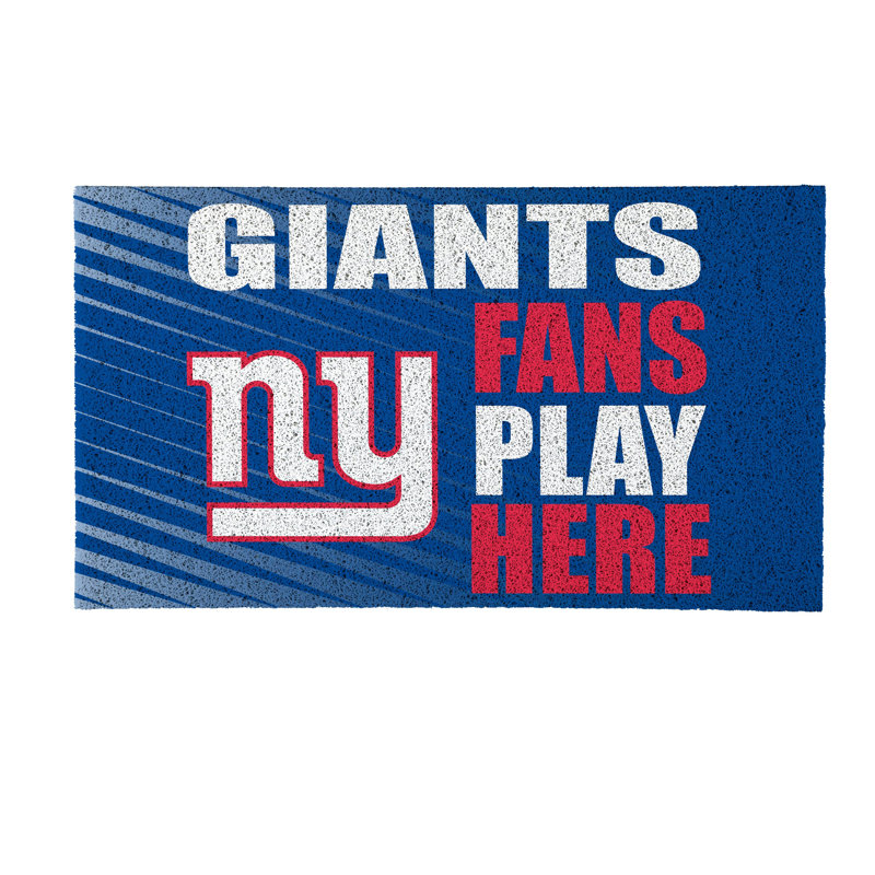 Tapis en PVC New York Giants Fan, 28 po x 16 po
