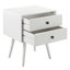 Solid Wood Bedside Table-1409737470