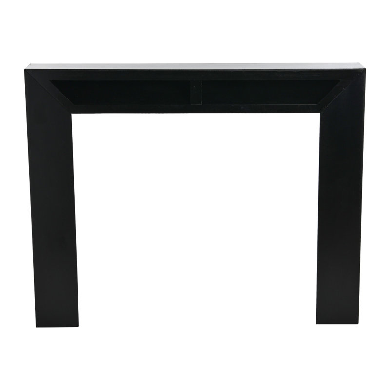 Pourtour de manteau de cheminée, Noir, noir, noir, noir