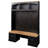 Farmhouse 4-In-1 Hall Tree With Wood Grain Bench And Top-307923778