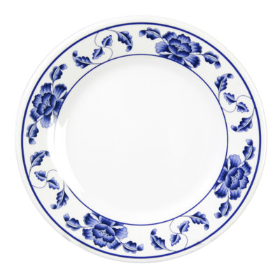 Lotus Melamine Floral Charger