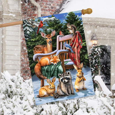 Drapeau de la maison des amis d'hiver