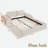 Upholstered Grounded Bed With Bedside Desk And Little Round Stool-1819298227-1819298225