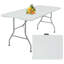 Table pliante portative rectangulaire de 72 po avec poignée Garden Party