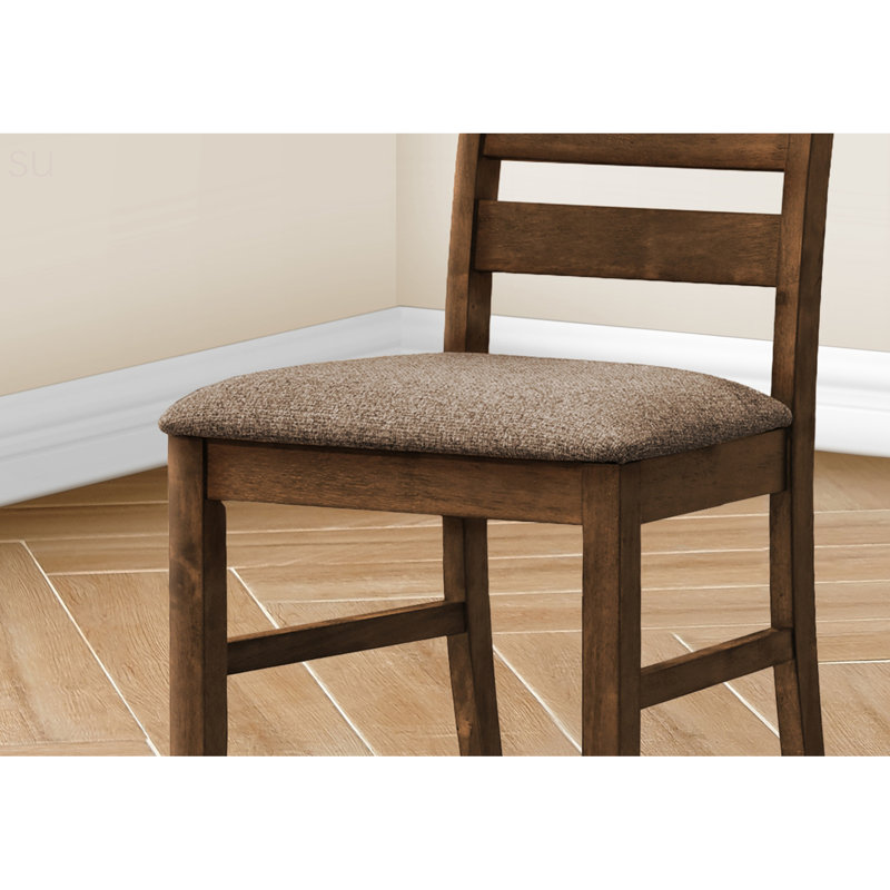 Chaise longue sans accoudoirs en velours Aveline, Cerisier