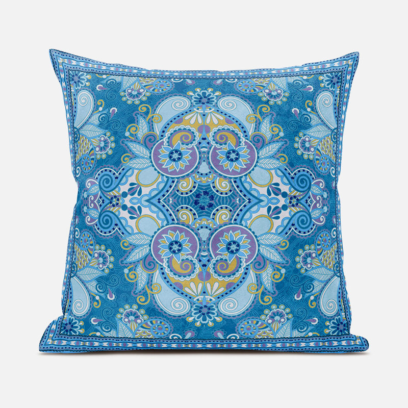 Housse et insert de coussin décoratif en polyester, 18 po x 18 po