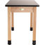 Table de science en bois 30 po avec compartiments à livres-320321572-373375654