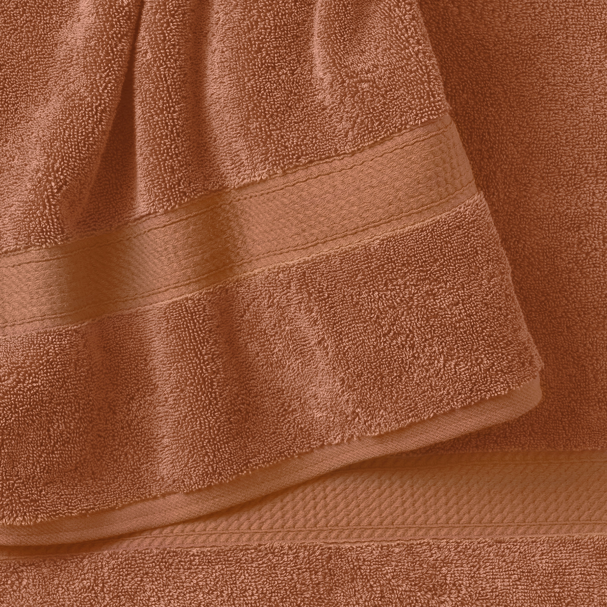 Payten Classic Certified Egyptian Cotton Washcloth, Rust
