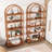 70.87" H X 27.55" W 5-Tier Arched Bookcase, Modern Freestanding Display Shelving Unit for Bedroom, Living Room-935632569