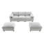 Canapé modulaire 86,5 po Chenille-1244163741