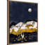 «Midnight Lake» par Maupin, reproduction d'art sur toile encadrée-648440681