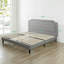Lit plateforme tapissier Zinus-20986106