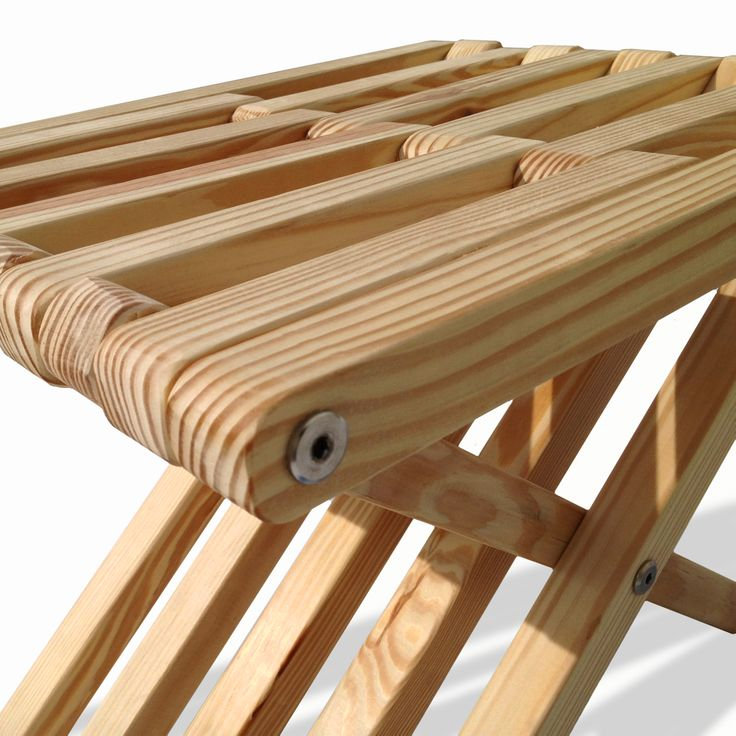 Darcus Solid Wood Accent Stool, Teak Oil