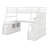 Jeffree Kids Twin Loft Bed with Drawers-732370834