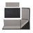 Bagwell Black Grey Upholstered Nook Set-16595997