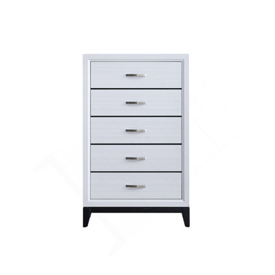 Commode Glasgow G04390-CH, blanc
