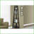 Bookshelf, Corner 5 Tier 72” H Modern Espresso Bookcase | Espresso | Particle Board-1141618825
