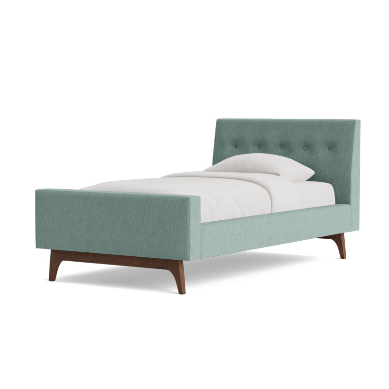 Tyler Bed, Twin, Performance Weave - Onyx