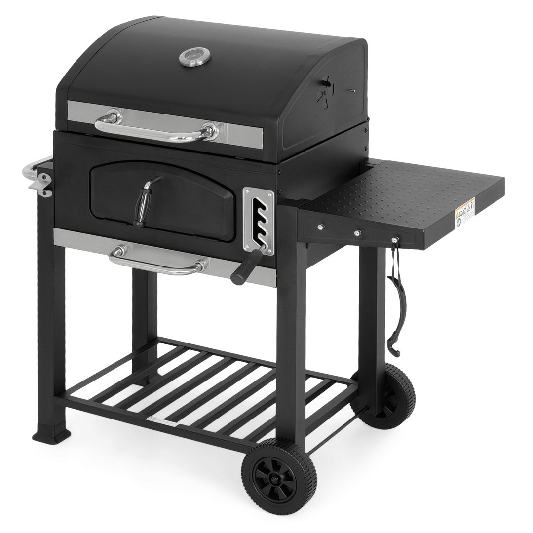 Dakota Fields Zylinder Holzkohlegrill 110 cm