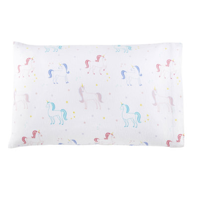 Unicorn 100% Cotton Flannel Pillowcase - Standard