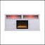 Console avec foyer et chauffage Iris