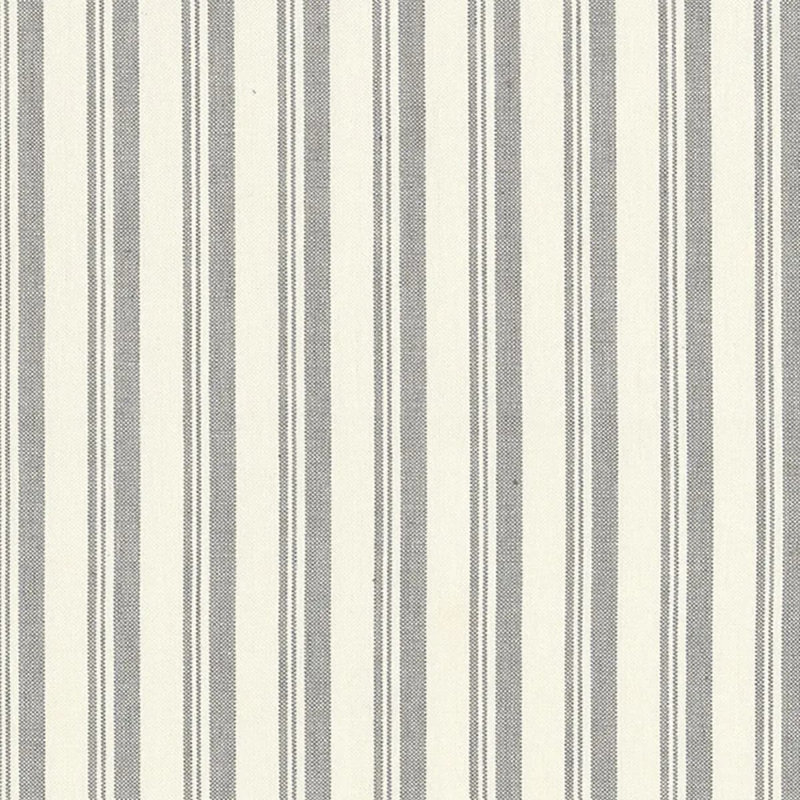 Tissu capri Schumacher x Miles Redd, Grège / blanc