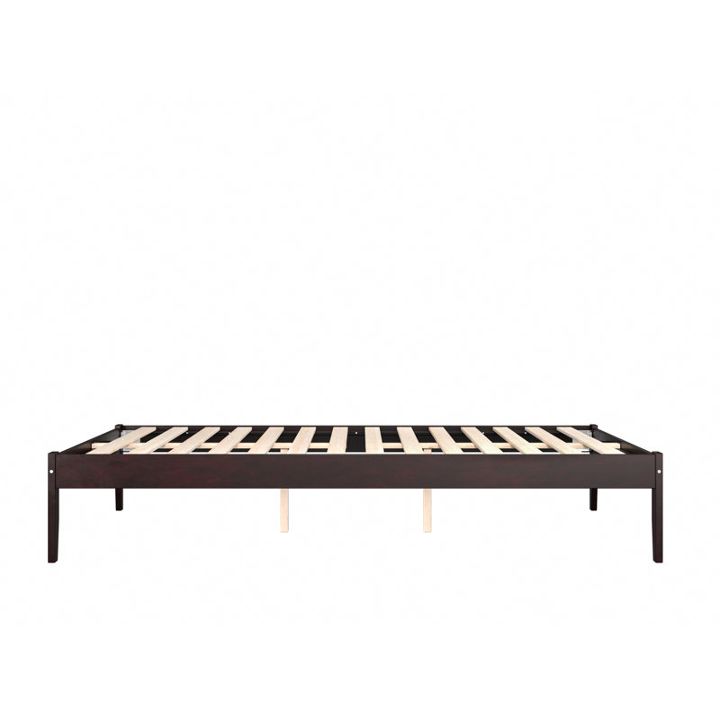 Lit plateforme standard Javaunte, Grand, Espresso