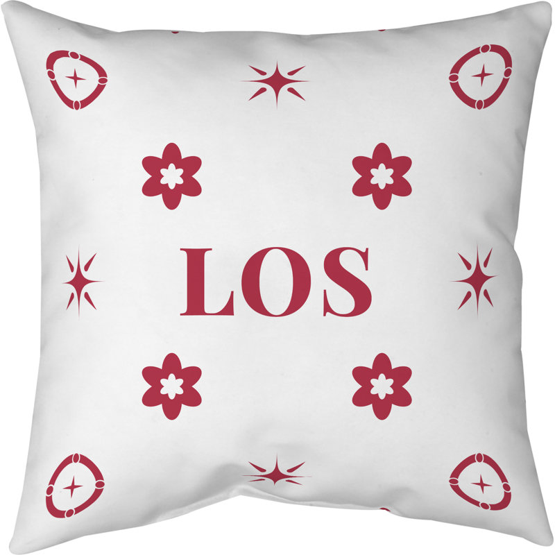 Coussin en coton Los Angeles