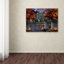 Art mural sur toile tendue - «Halloween House» par Nicky Boehme pour décoration de salon, de chambre à coucher ou de bureau - 18 x 24-33556700