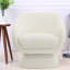 Chaise d'appoint moderne et confortable avec structure en bois massif pour les petits espaces