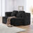 75''2-In-1 Foldable Sofa